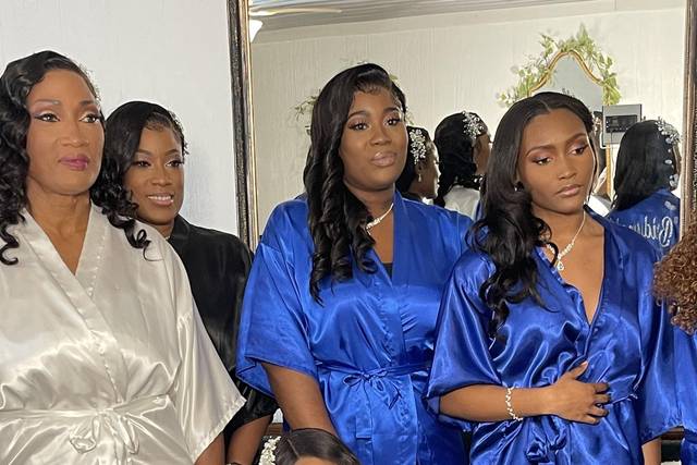 Bride and Bridal party