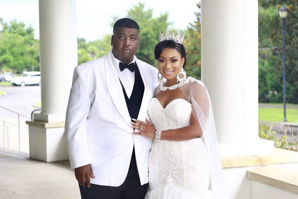 Bride and groom