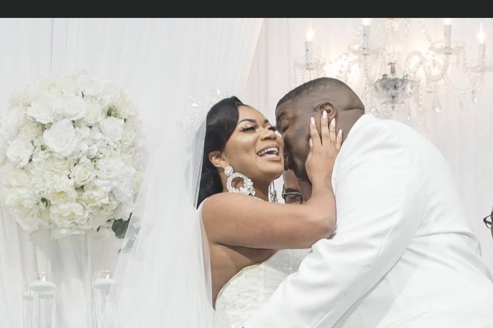 Bride and groom
