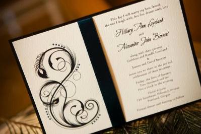 Wedding invitation's details