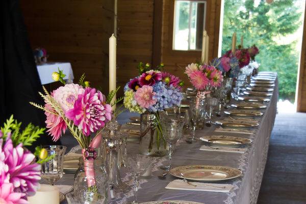 Wedding in a Barn