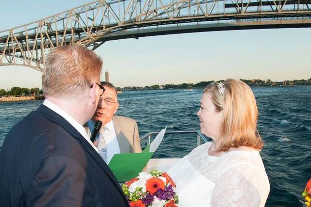 Boat wedding