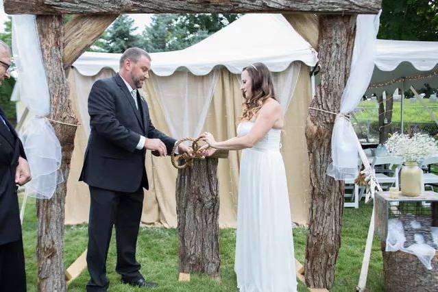 Boat wedding