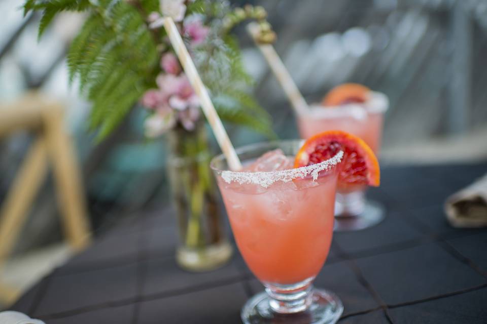 Blood orange margarita