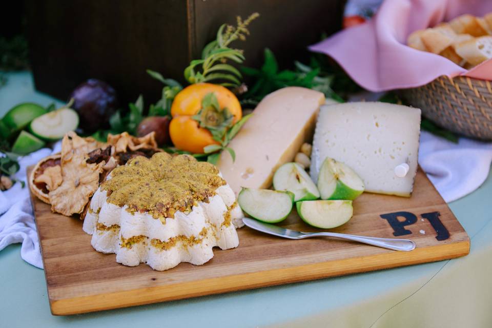 Family Style Cheese Board