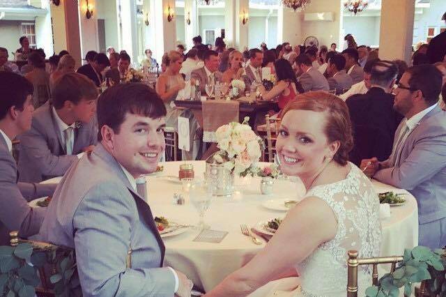Smiling couple
