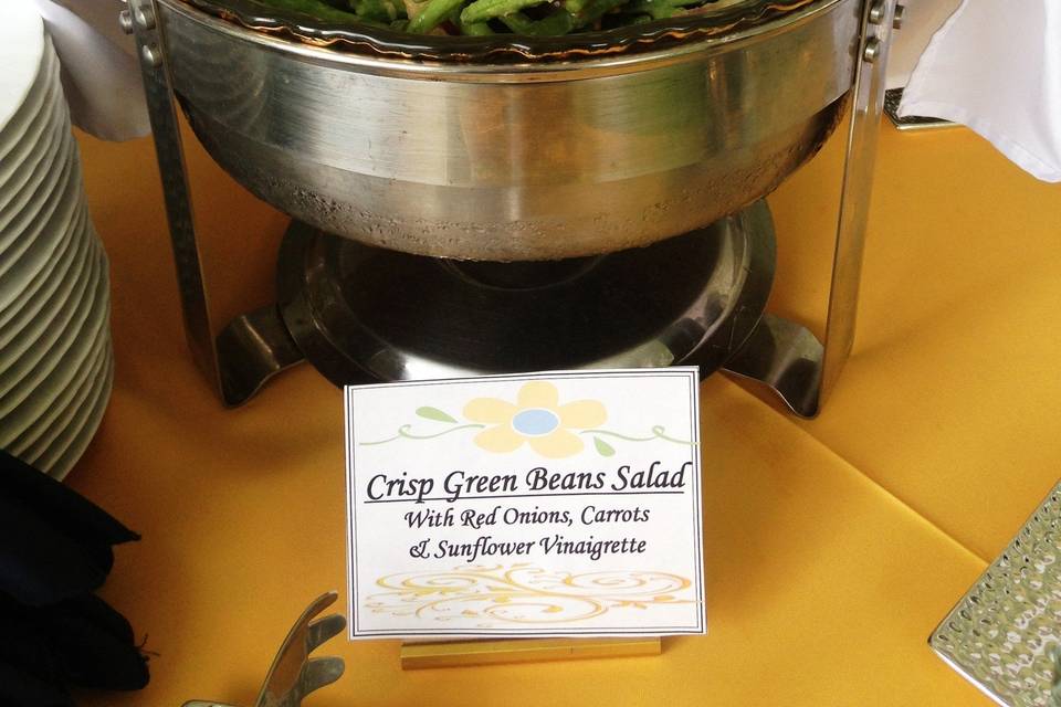 Green beans salad