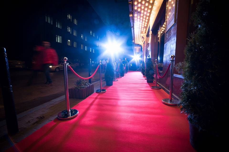 Roll out the red carpet