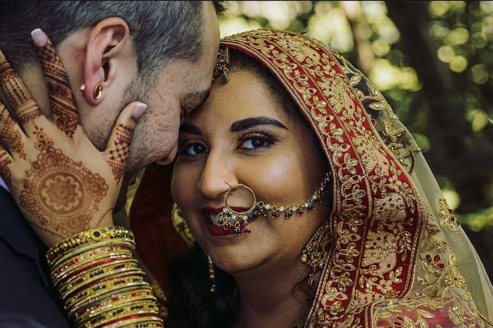 Bridal hair and makeup