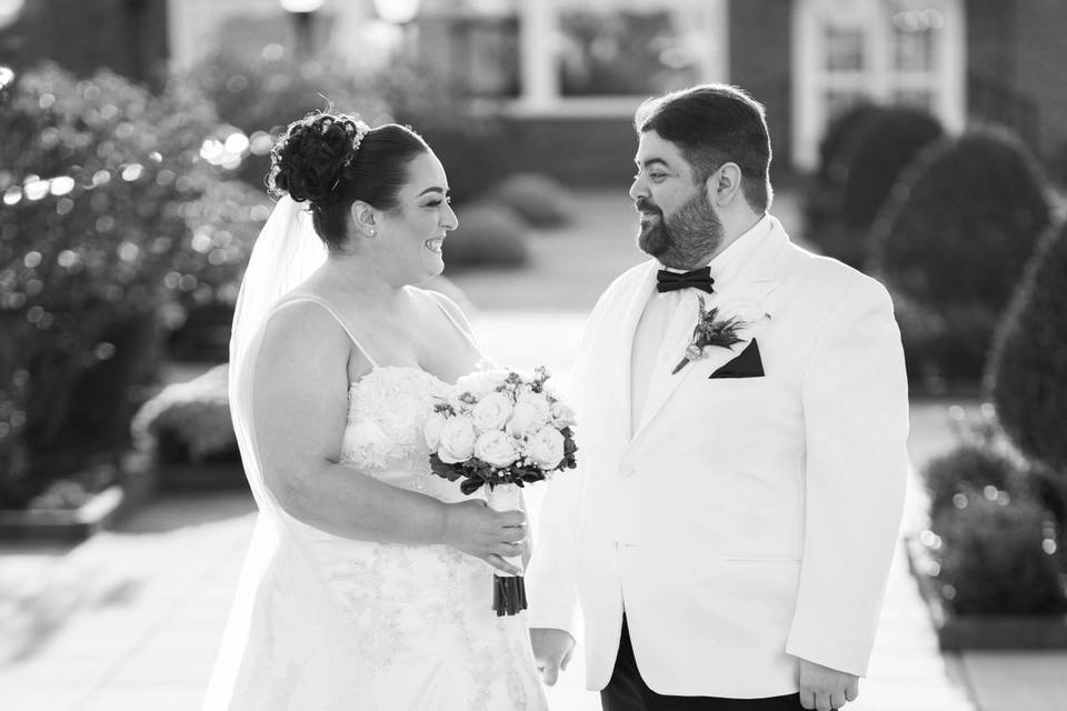 Bride & Groom formal photo