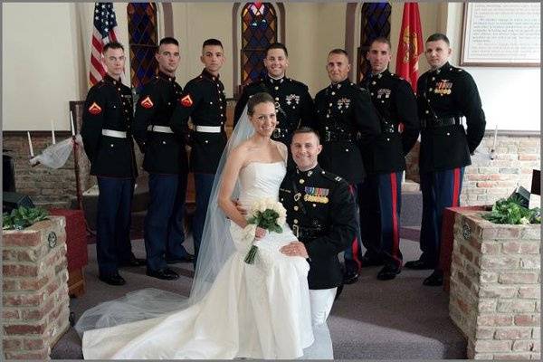 Danica & Gary married at the Landmark Baptist Church on Memorial Day weekend 2009