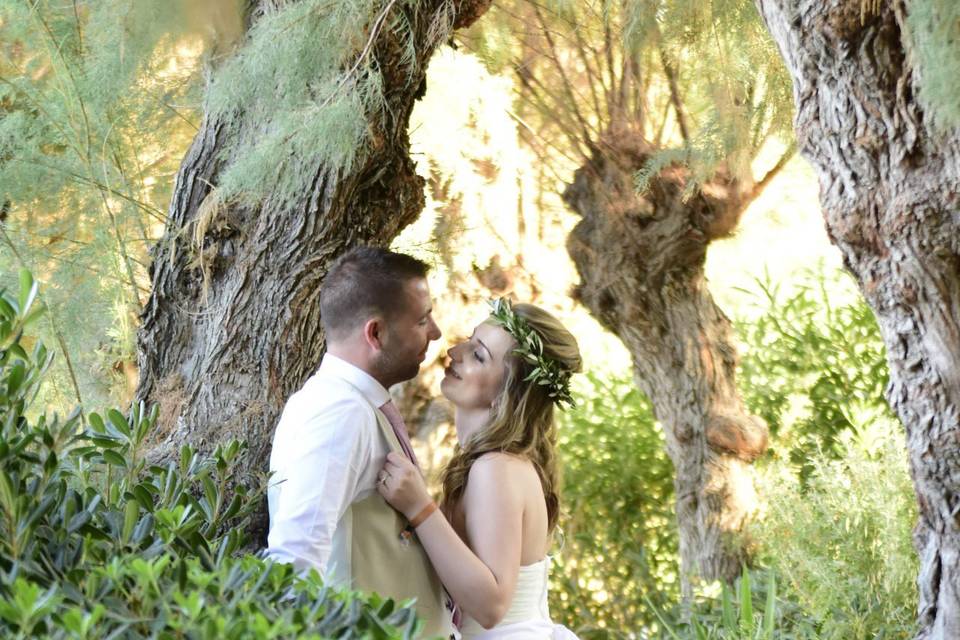 Garden Wedding in Crete