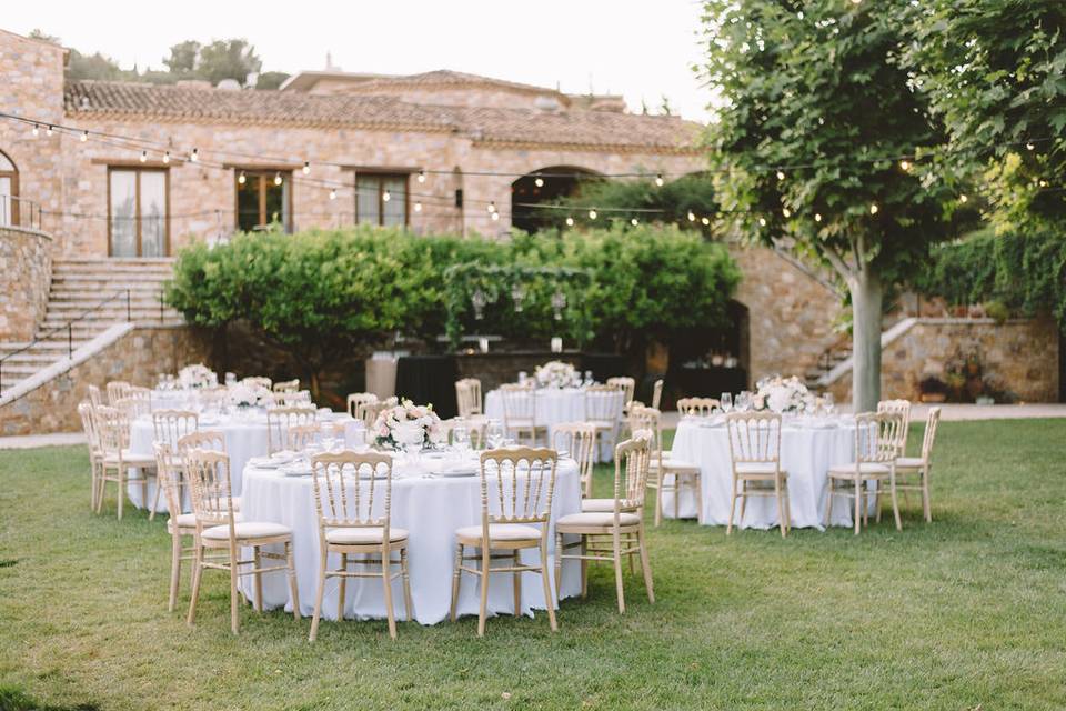 Tables setup