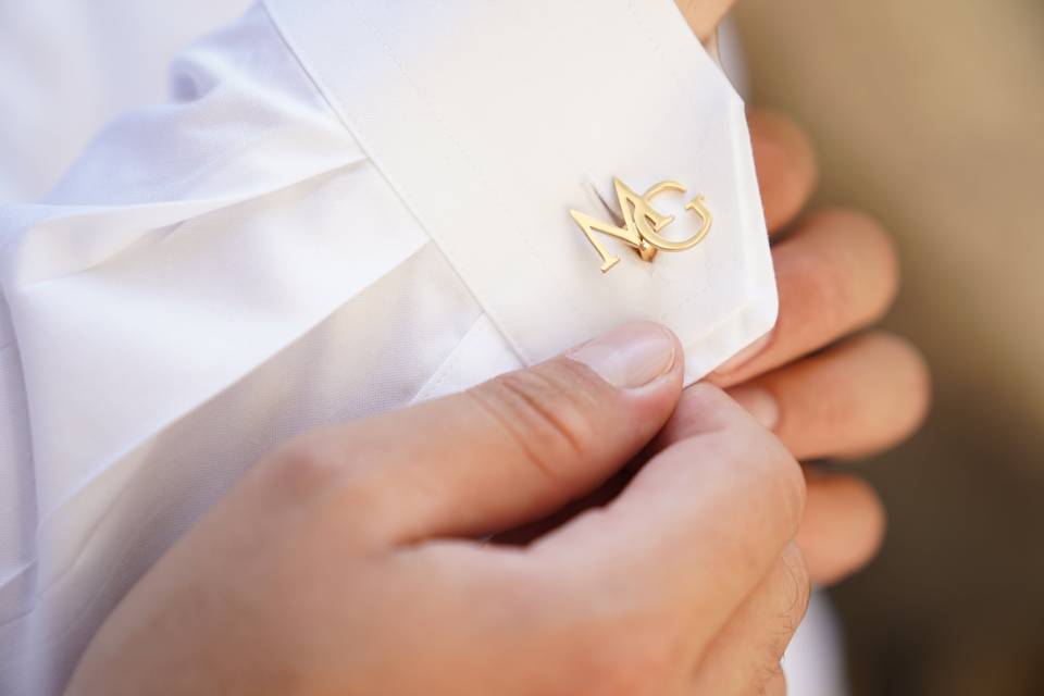 Customized cufflinks