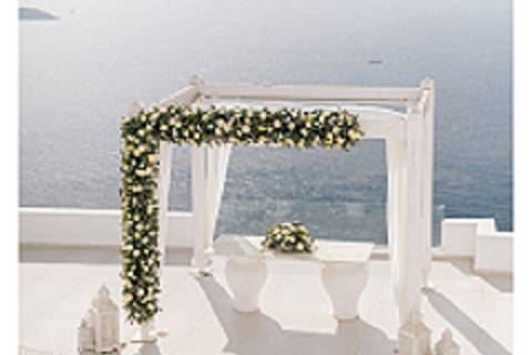 Wedding in Santorini