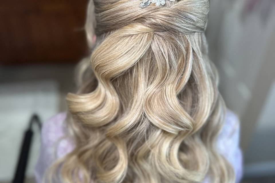 Bridal hairstyle