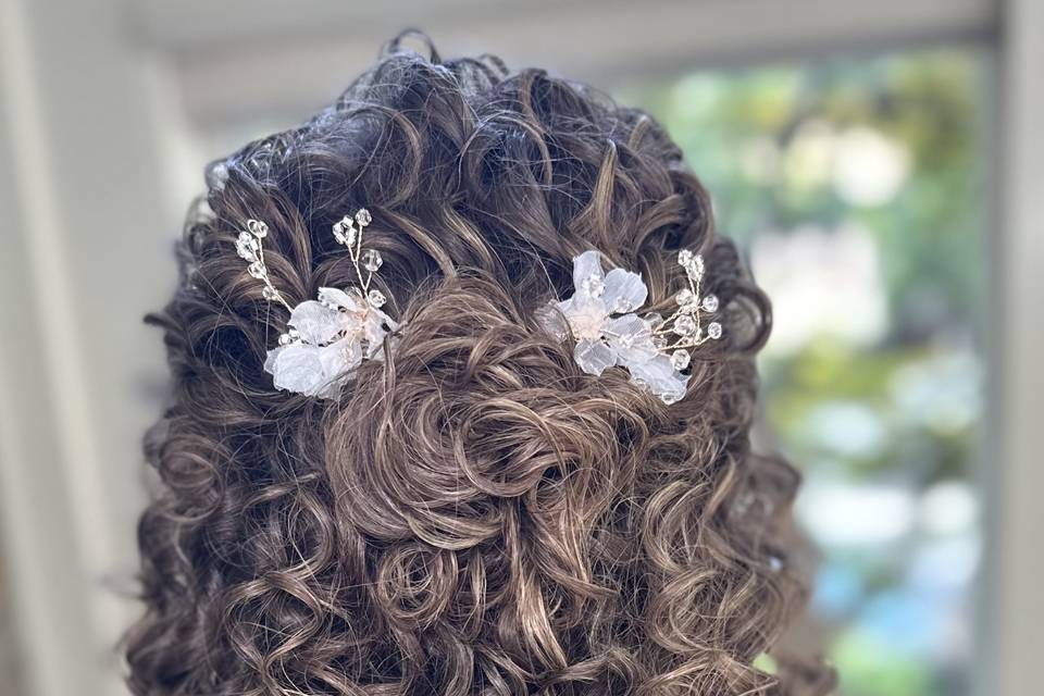 Hairstyle for bride