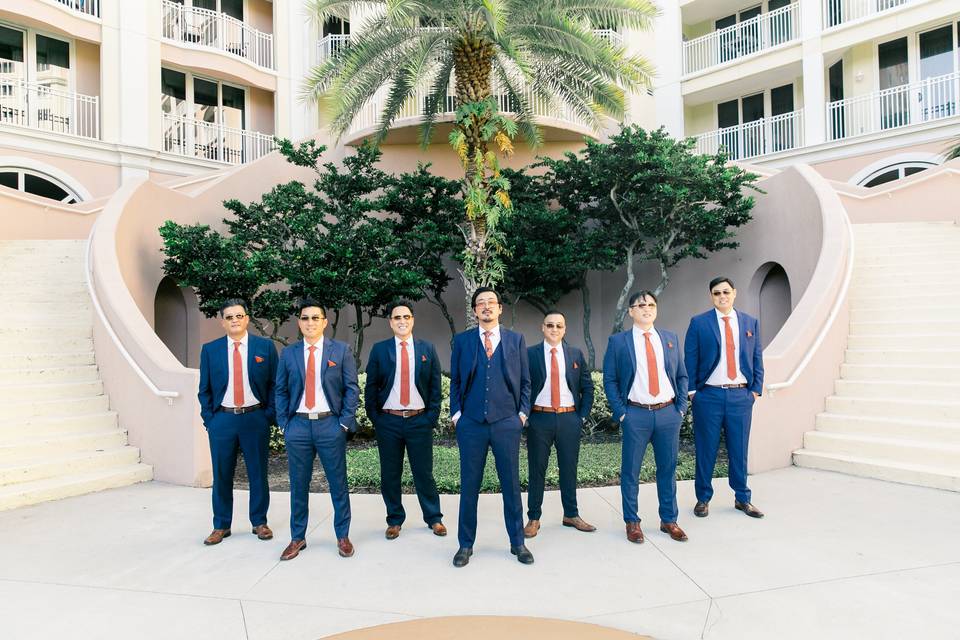 Groomsman gang
