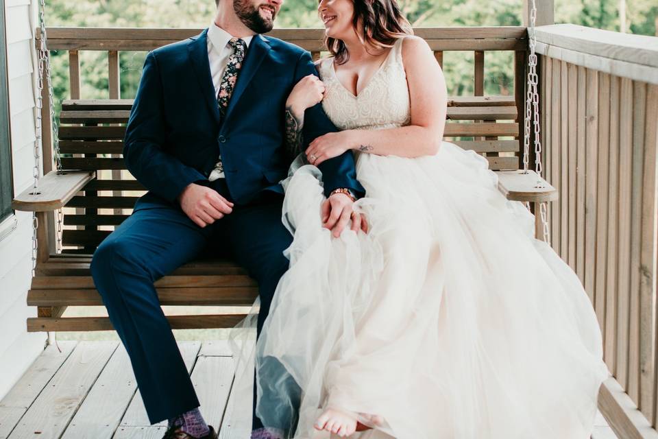 Couple on Swing