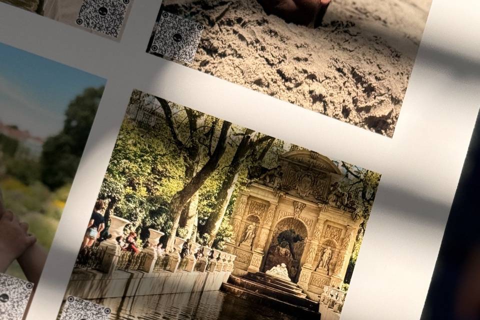 Each Photo Can Hold a QR Code