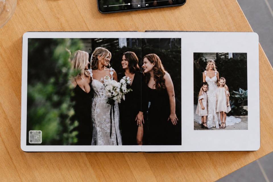 Scan to Relive Your Wedding