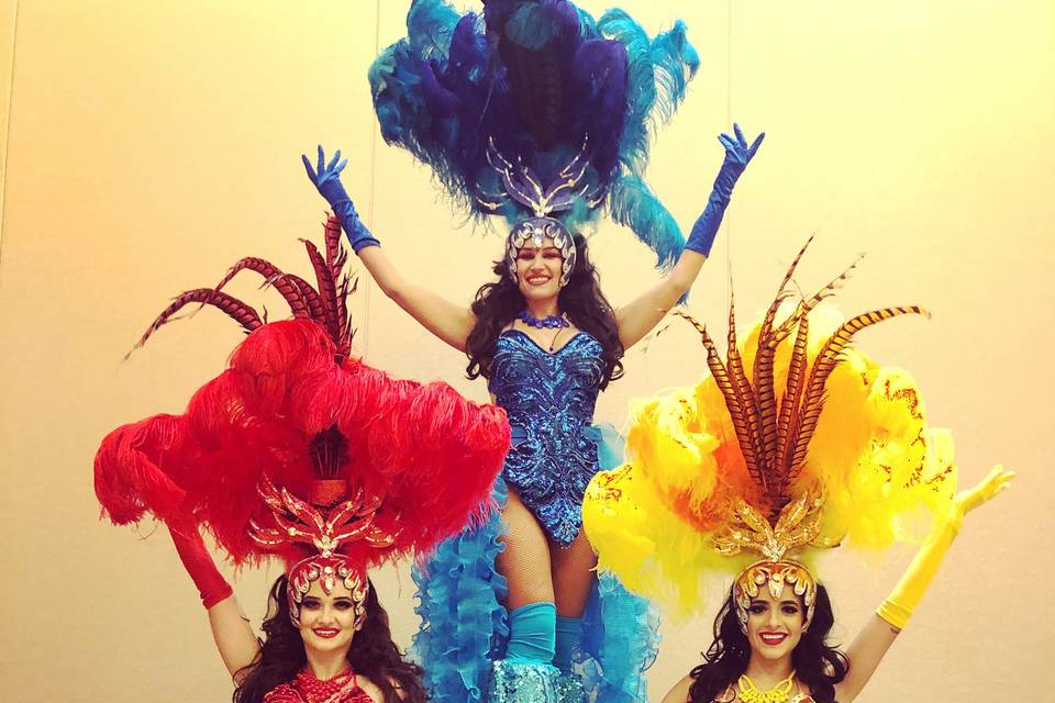 Hora Loca Showgirls Costumes