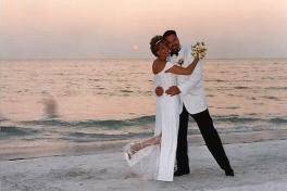 Sweet newlyweds
