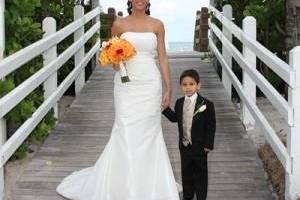 Mom and son