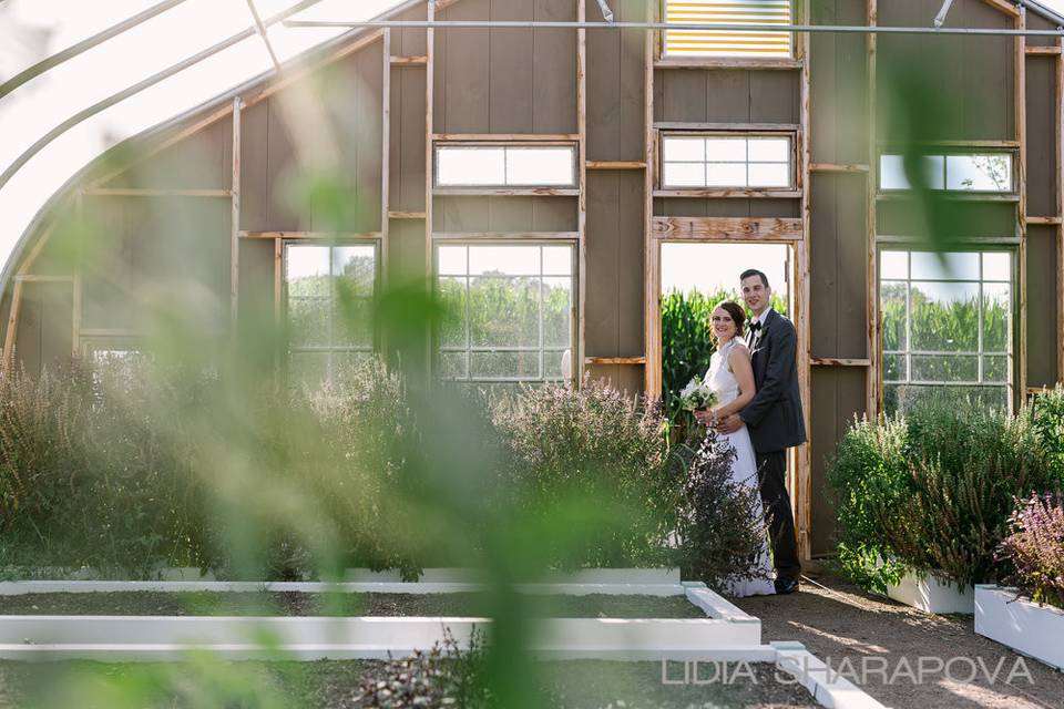 Creative couple portrait