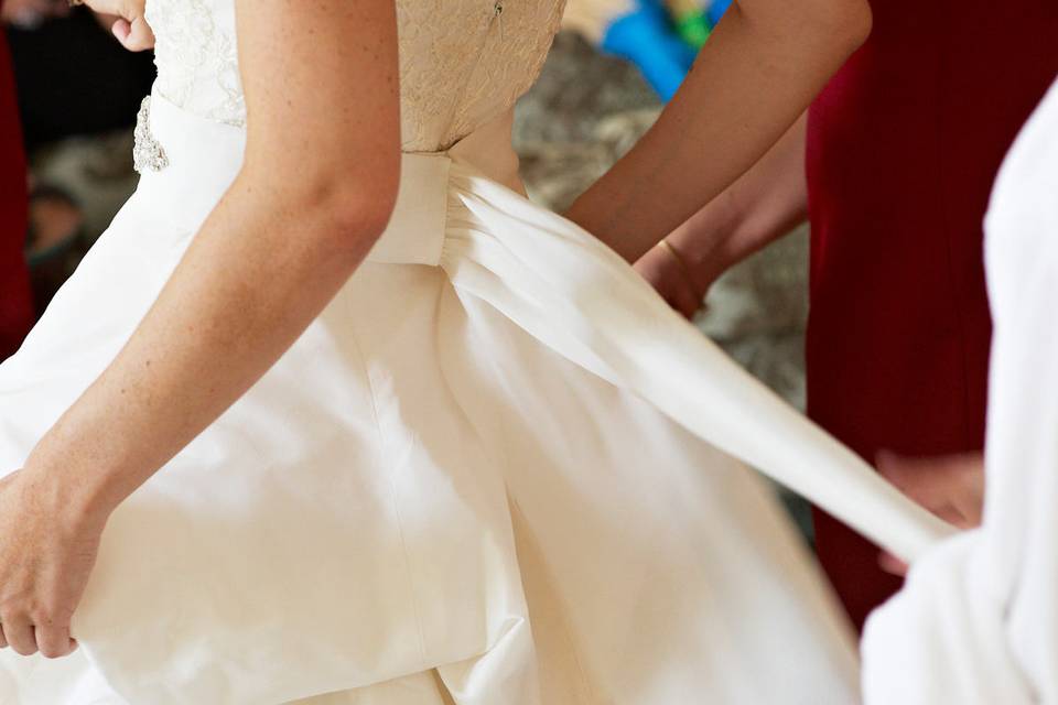 Bride Getting Ready