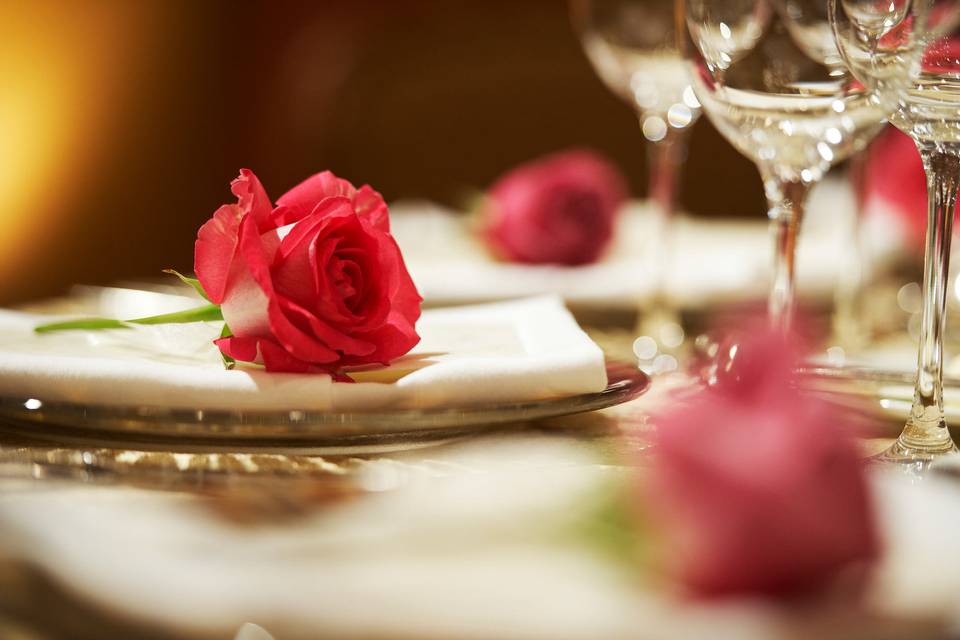 Reception Tablescape