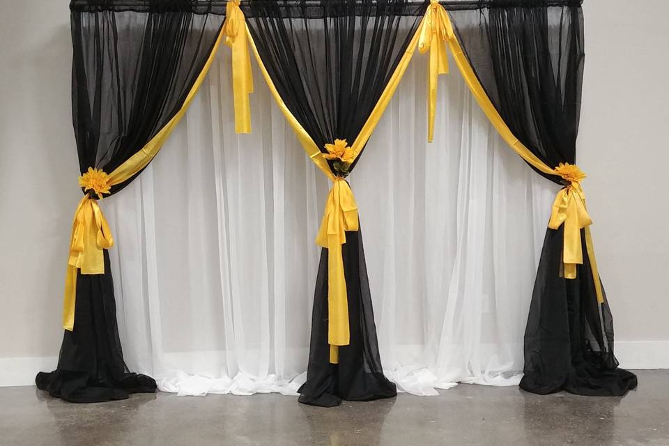 Backdrop Draping