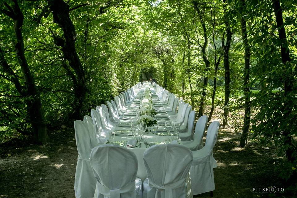 En plein air wedding Michela Lunardi Events