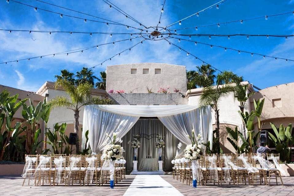 Palm Terrace ceremony