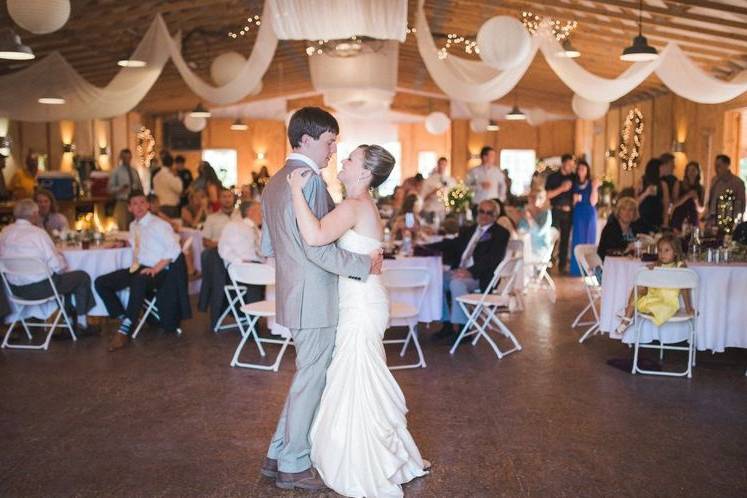 Couple dancing