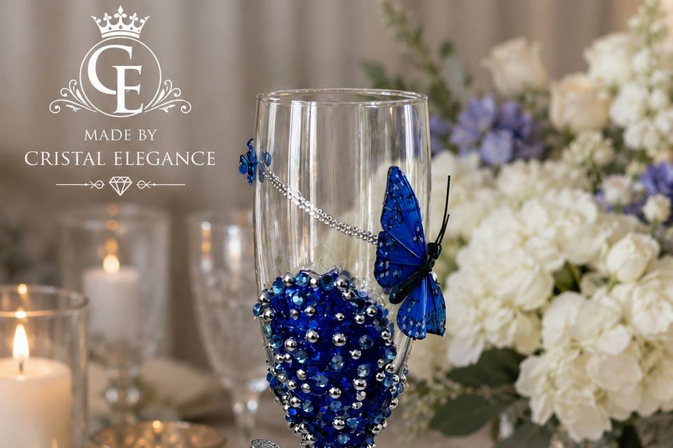 Midnight blue Butterfly
