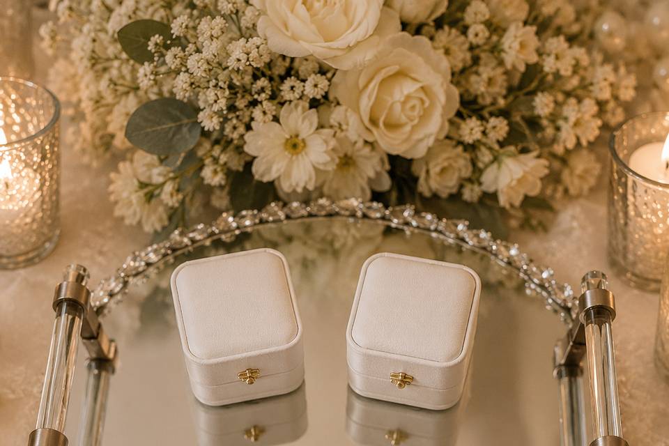 Rhinestone Ring Tray