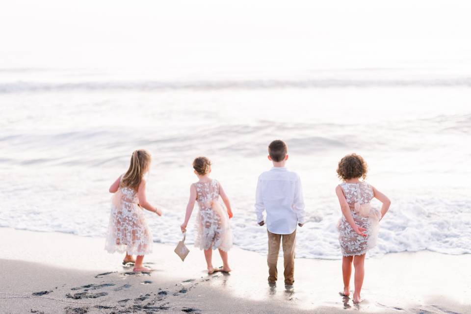 Family Portraits on Beach