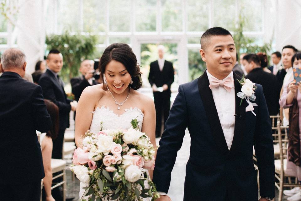 Amy + Chun are wed!