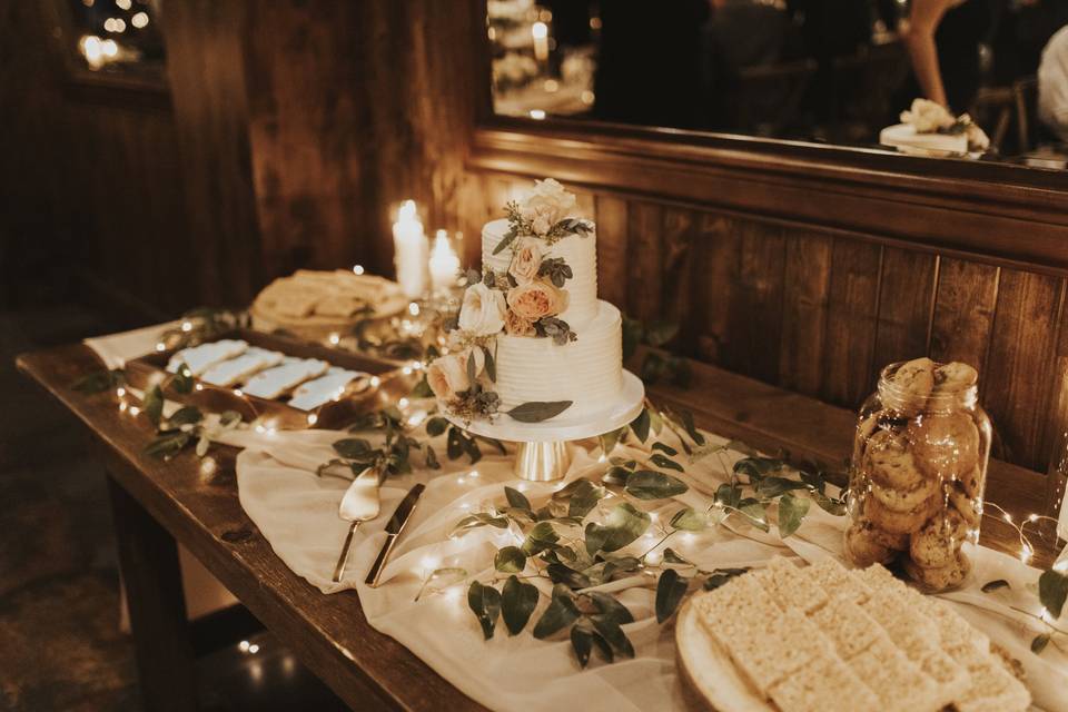 Dessert table