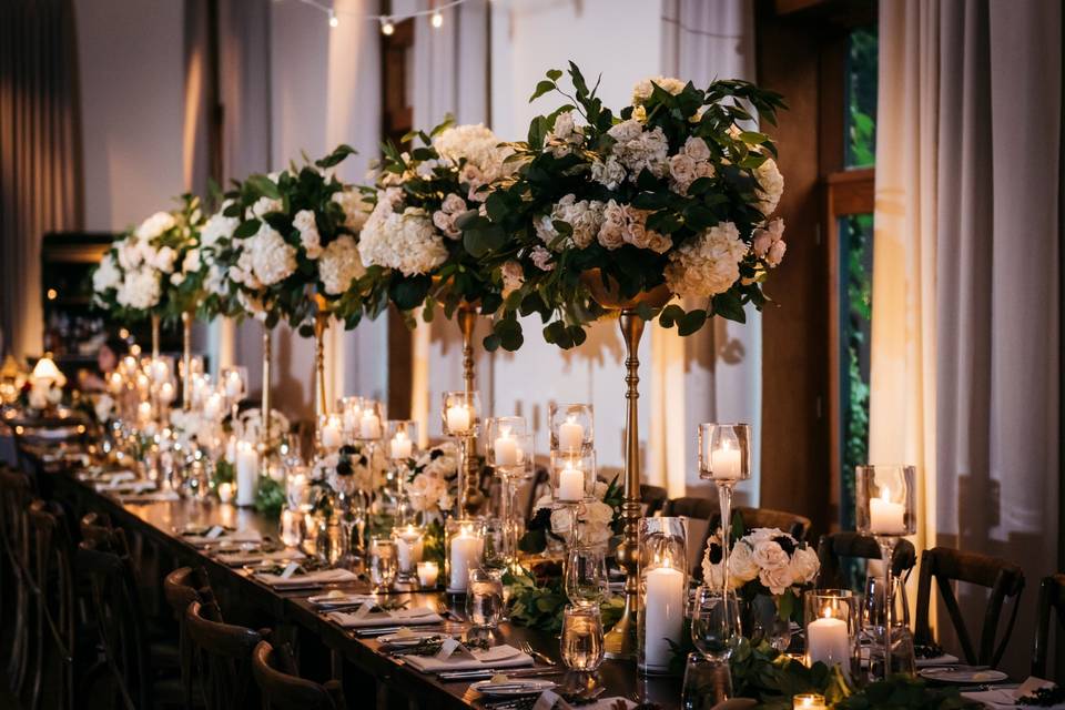 Dramatic head table