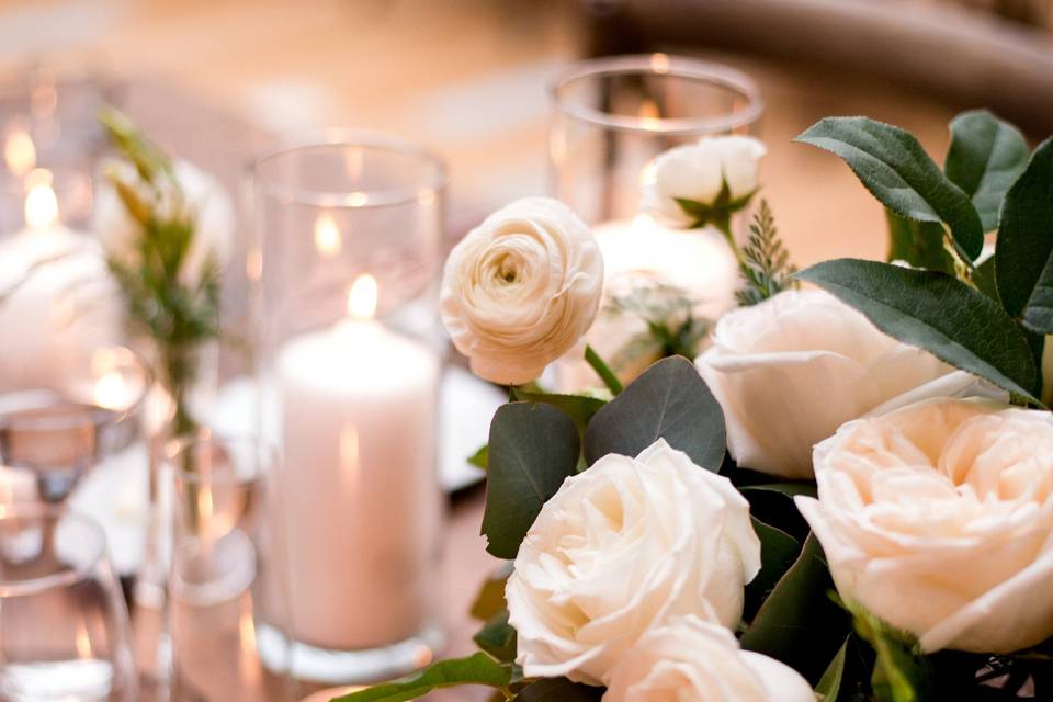 Floral & candle details