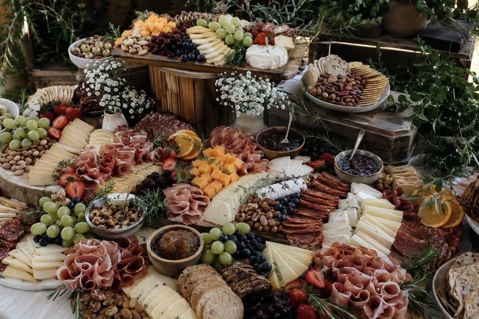 Wedding spread