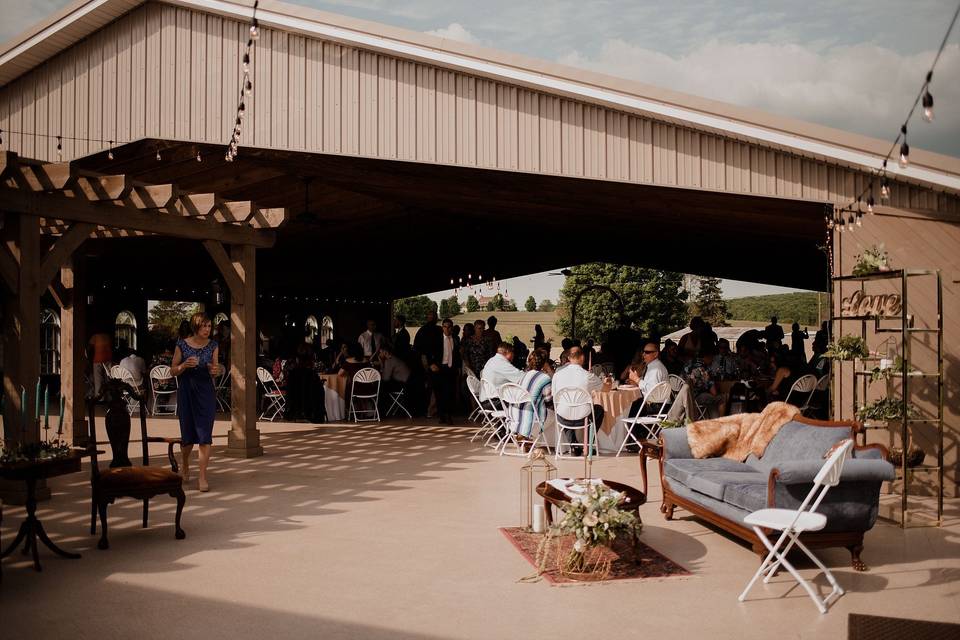 Lounge area for guests