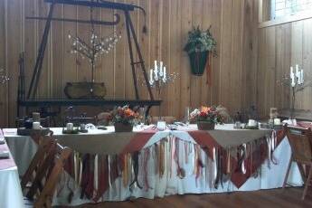 Lyla's Dance Hall head table