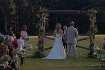 Wedding Ceremony - In Pasture