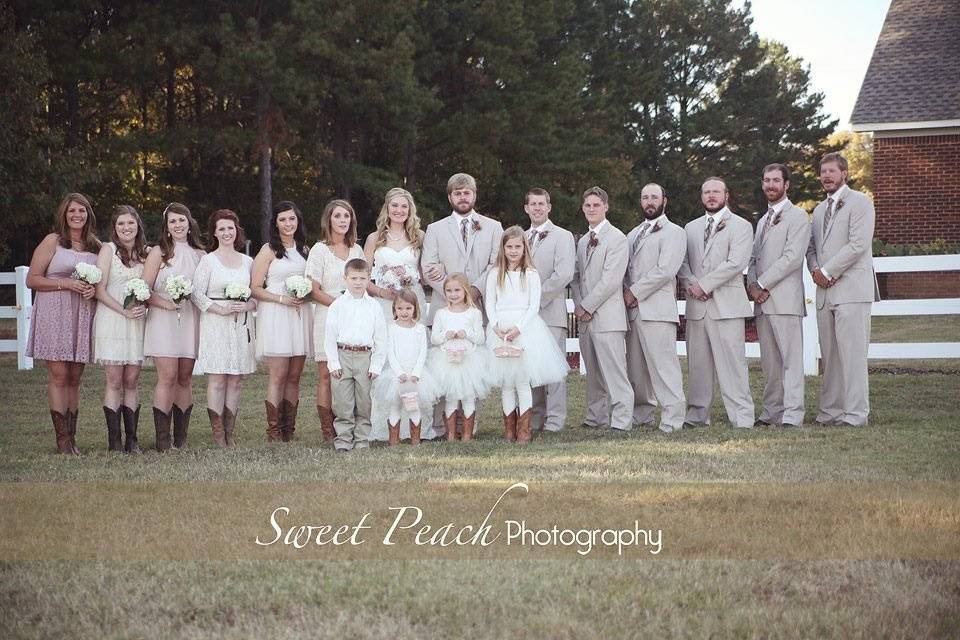 Wedding Ceremony - In Pasture