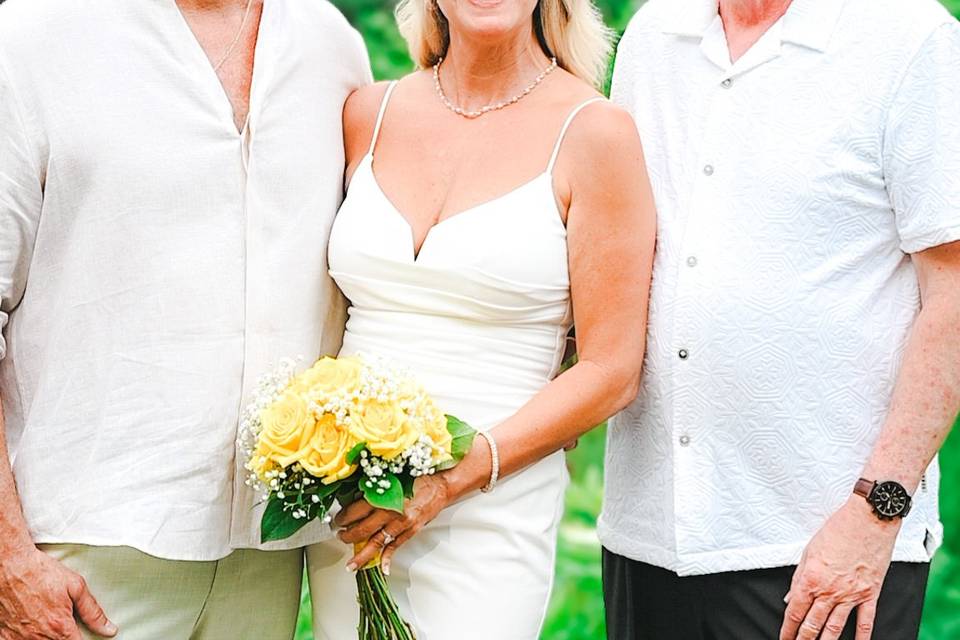 Father and couple