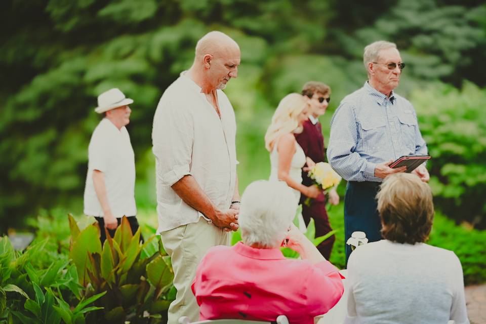 Walking to the Alter