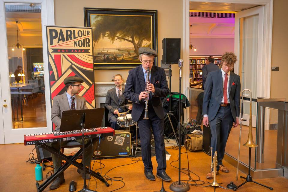 Live Band in Main Lobby